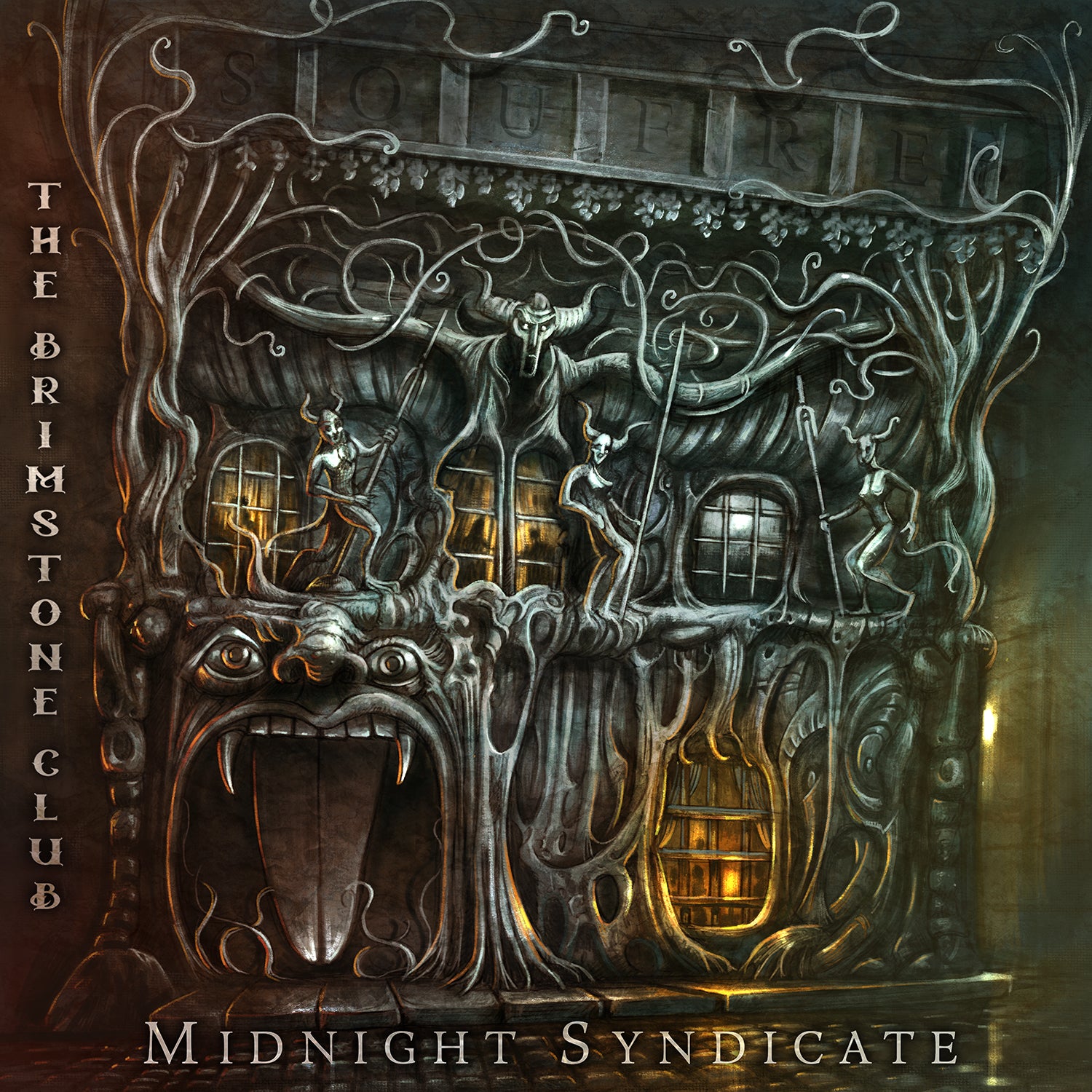 Midnight Syndicate's "The Brimstone Club" album cover