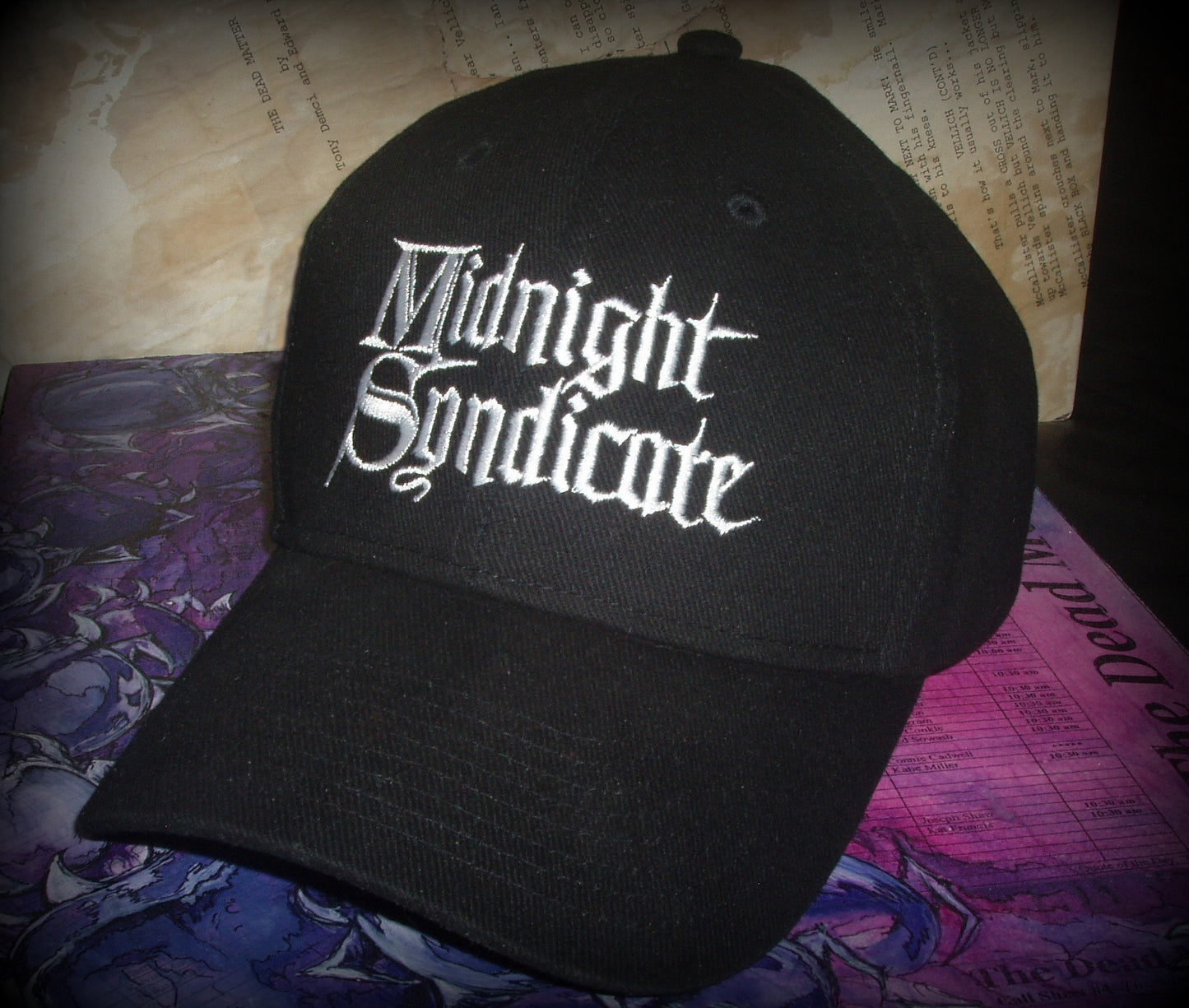 Midnight Syndicate Logo Hat (Various Colors)